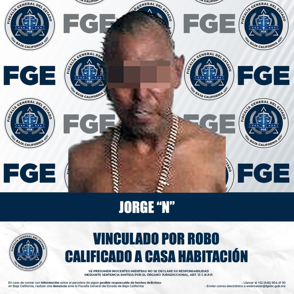 Vinculan a prceso a presuntó ladrón a casa habitación