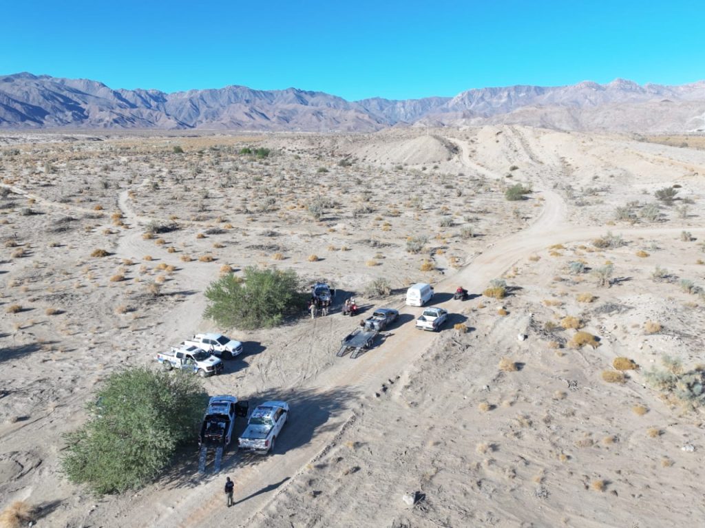 Realizan búsqueda de campo generalizada en zona Norte de Laguna Salada