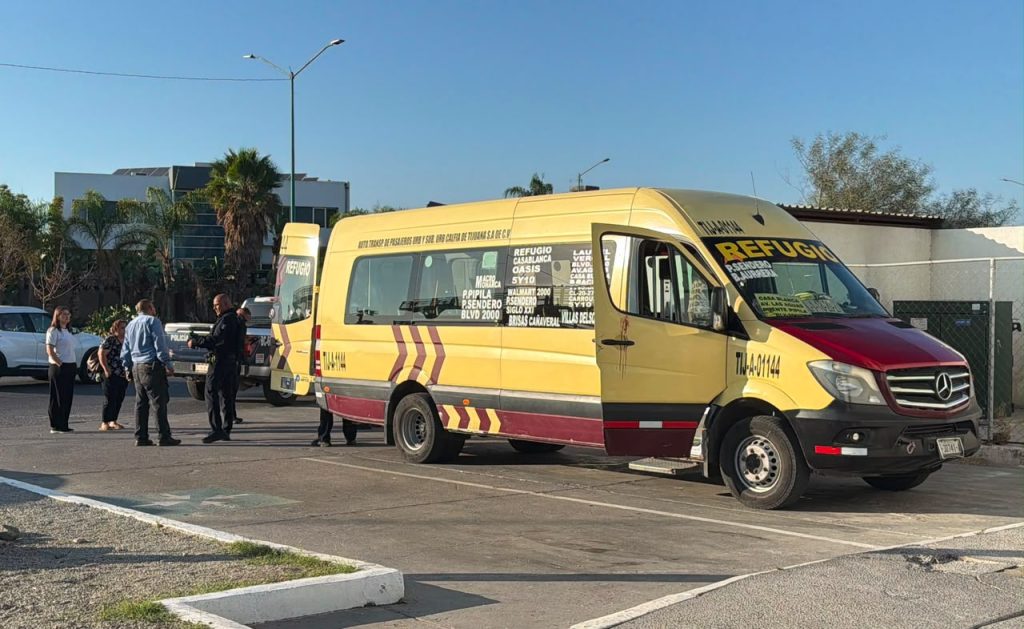 Presunto asalto a conductor de transporte público deja un lesionado en Río Tijuana