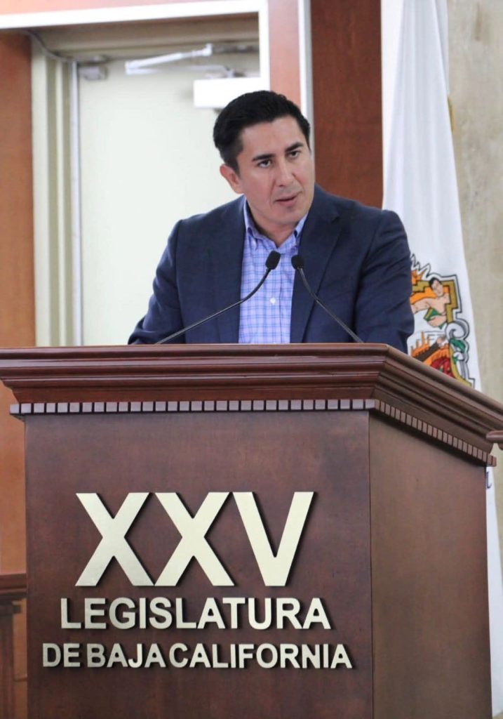 Dip. Diego Echeverría exige resultados contra el «cobro de piso» en Baja California