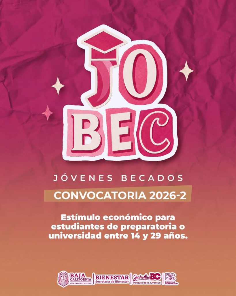Abren convocatoria para becas JOBEC de preparatoria y universidad