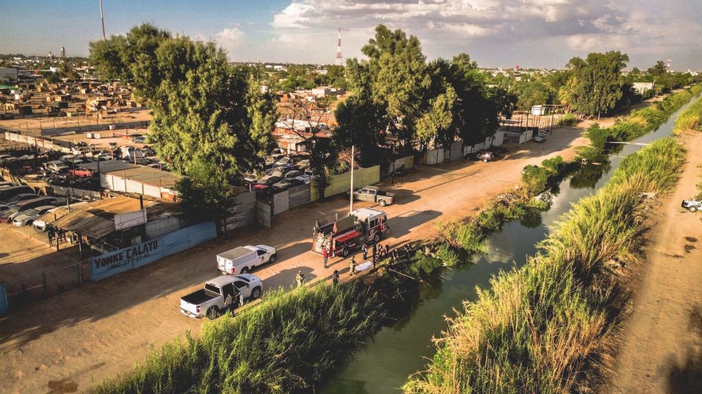 Rescatan cuerpo sin vida de canal Tulichek en Mexicali