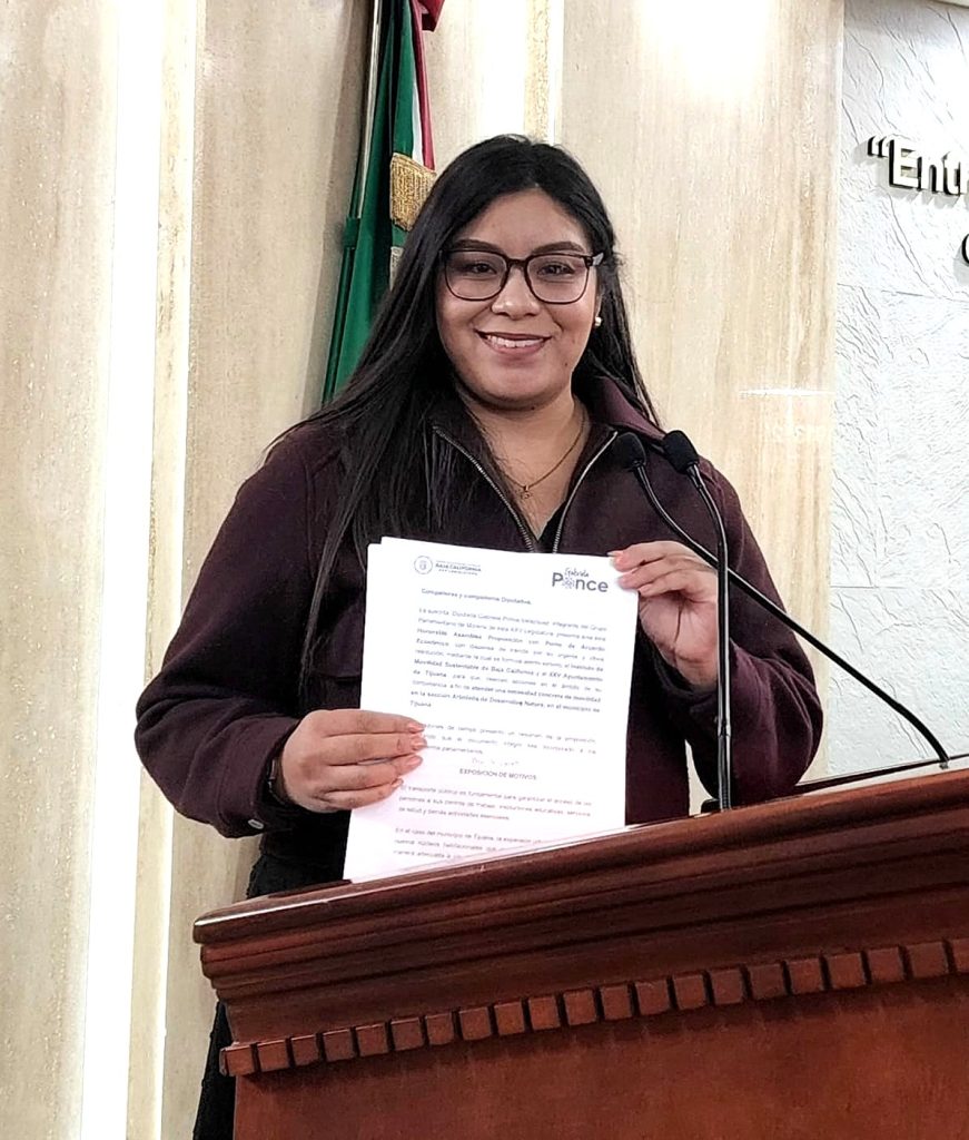 Propone Dip. Gabriela Ponce acerca transporte público a familias de Natura