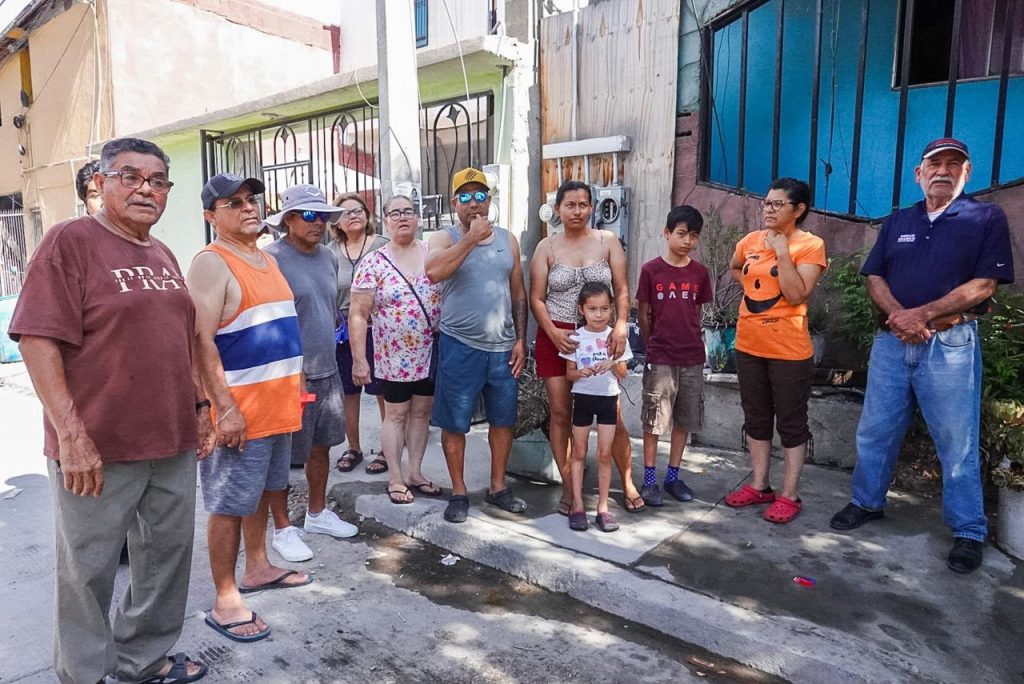 Vecinos de Mariano Matamoros llevan días sin luz en plena ola de calor #Tijuana