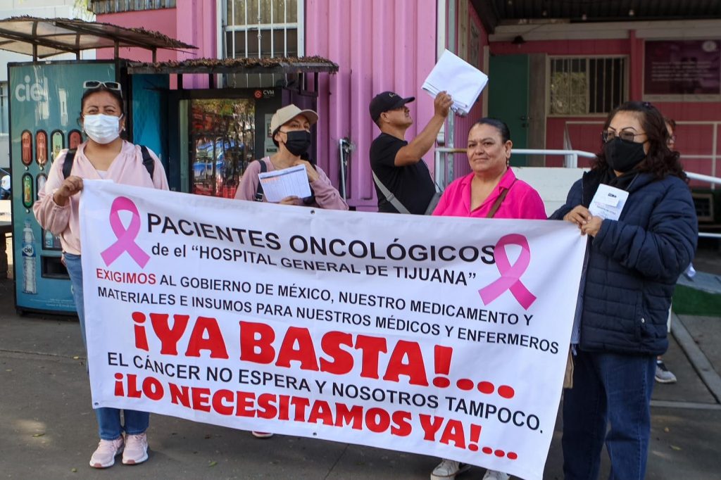 Pacientes oncológicos y familias denuncian falta de insumos en Hospital General de Tijuana