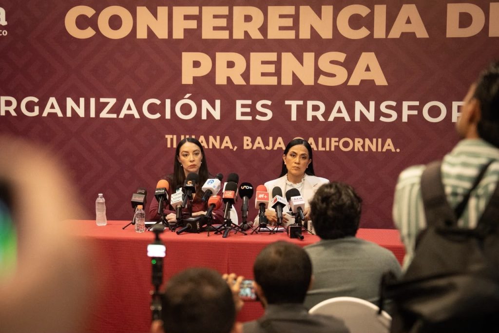 Morena prepara encuestas para definir coordinaciones en Baja California; Montiel aborda casos de Chihuahua y el INE