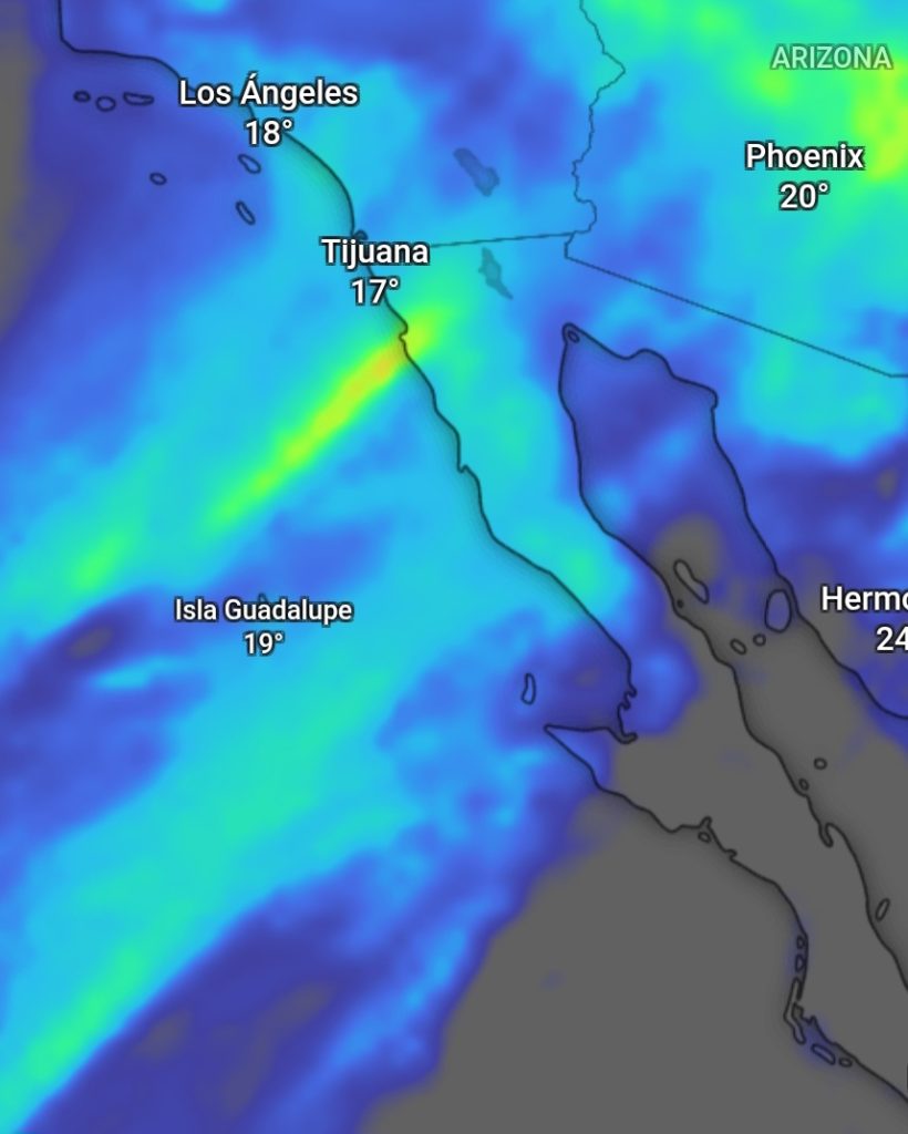 Vienen lluvias fuertes, advierte Protección Civil, riesgo de inundaciones en Baja California