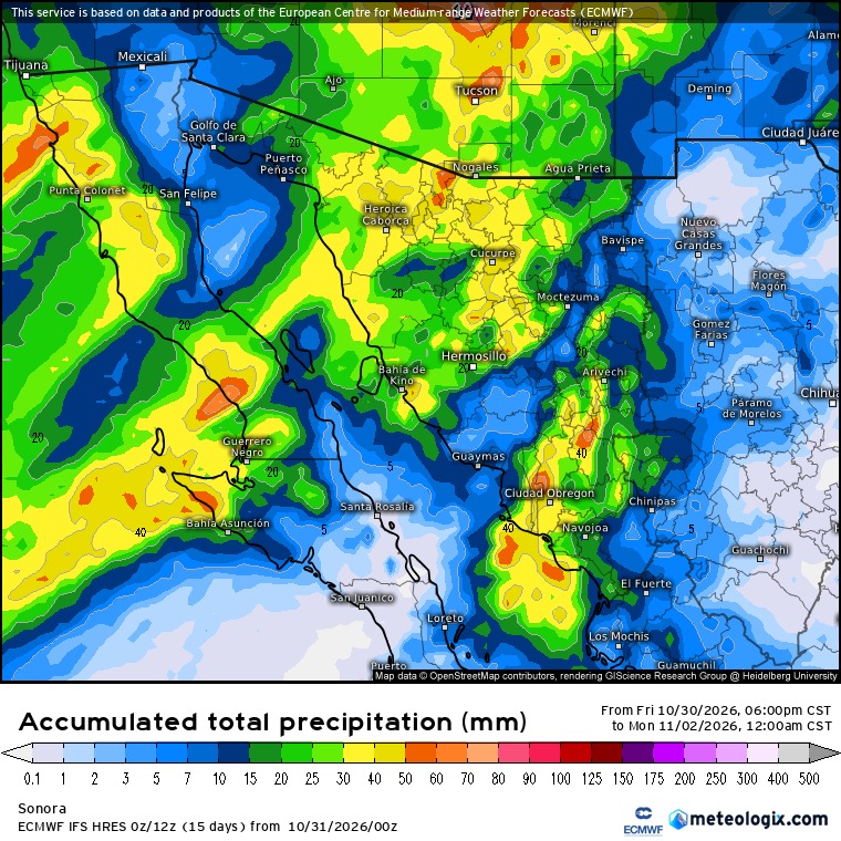 🌧️ – #Clima | Pronóstico de Fin de Semana